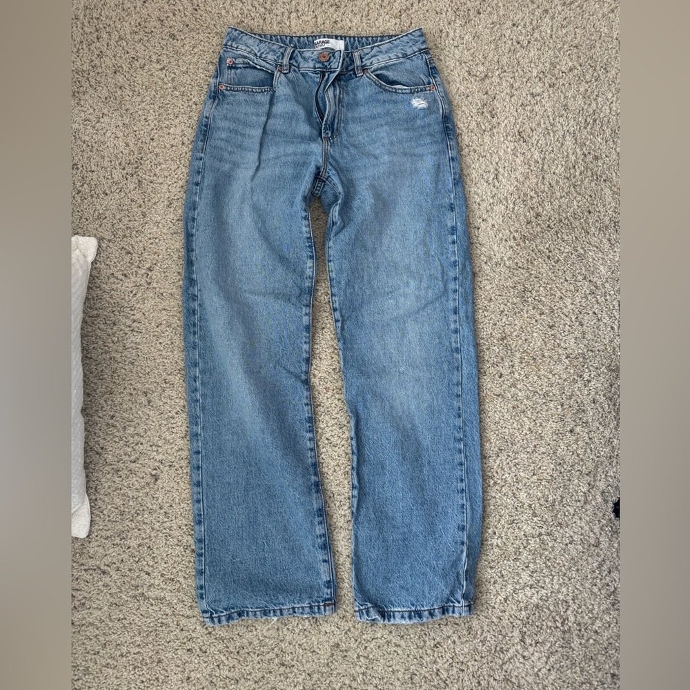 garage denim baggy jeans